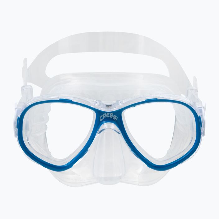 Maska do nurkowania dziecięca Cressi Perla clear/blue 2
