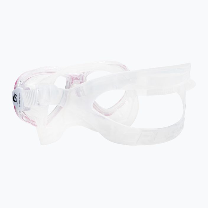 Maska do nurkowania dziecięca Cressi Perla clear/pink 4