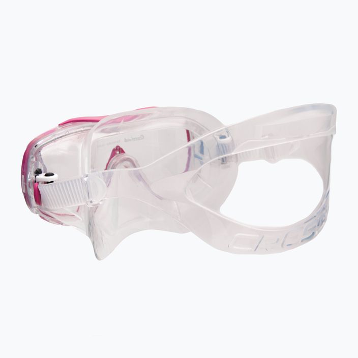 Maska do nurkowania Cressi Estrella różowo-bezbarwna DN340040 4