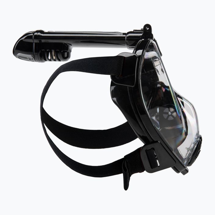 Maska pełnotwarzowa do snorkelingu Cressi Duke Action Full Face black/black 3