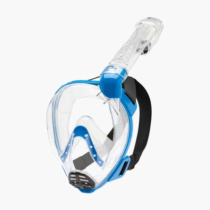 Maska pełnotwarzowa do snorkelingu dziecięca Cressi Baron Full Face clear/blue 5