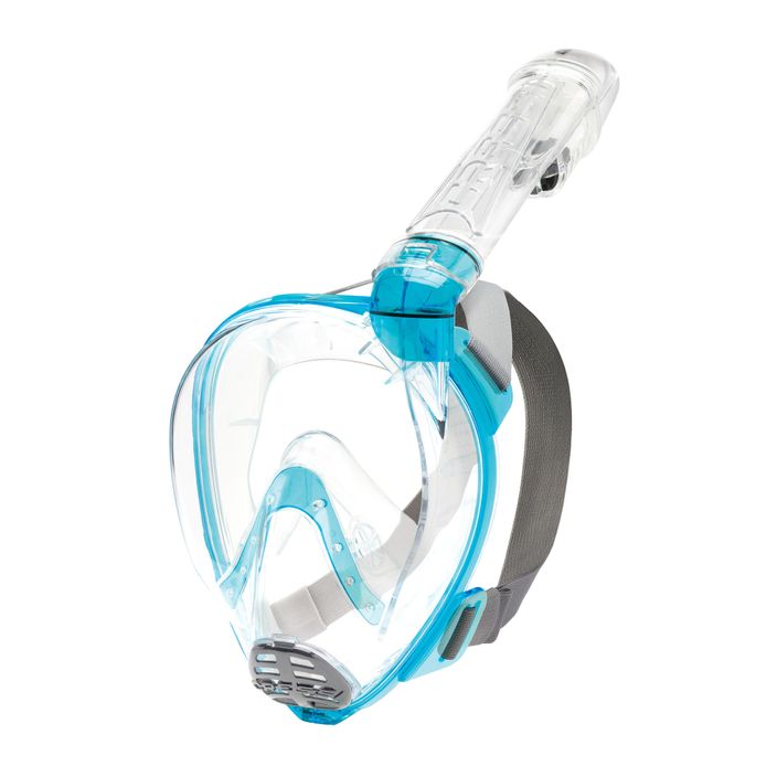 Maska pełnotwarzowa do snorkelingu dziecięca Cressi Baron Full Face clear/aquamarine 2