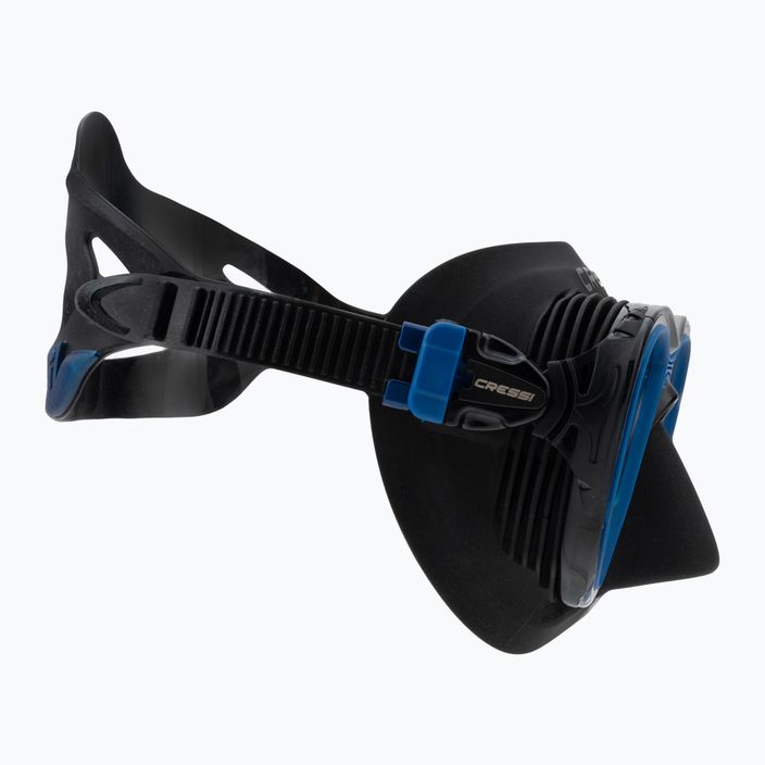 Maska do nurkowania Cressi Quantum black/blue 3