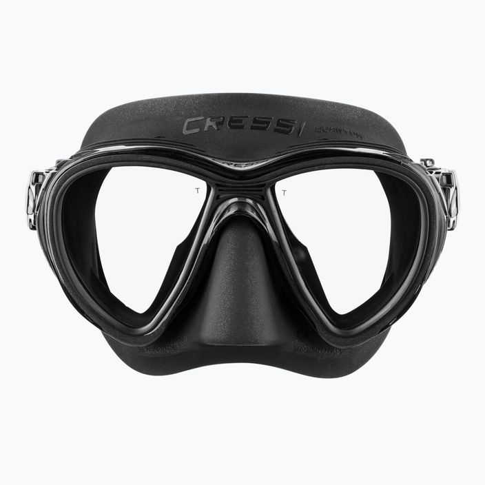 Maska do nurkowania Cressi Quantum black/black 2