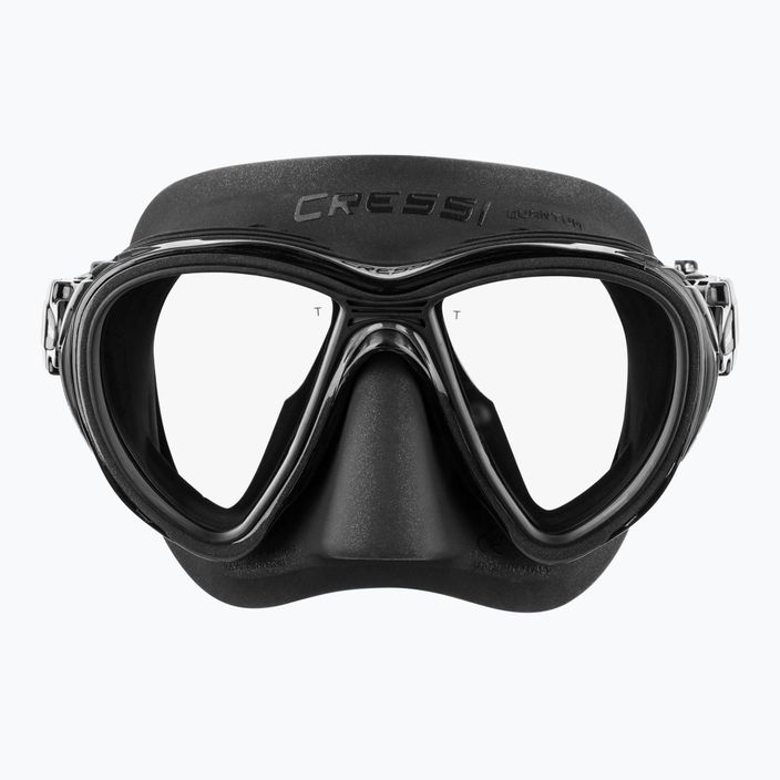 Maska do nurkowania Cressi Quantum Ultravision black/silver 2
