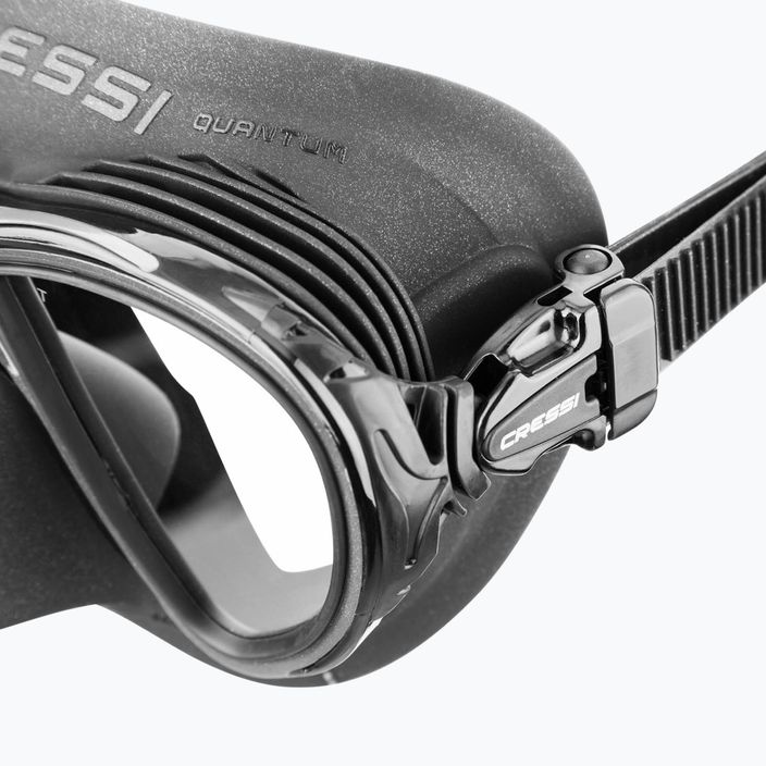 Maska do nurkowania Cressi Quantum Ultravision black/silver 4