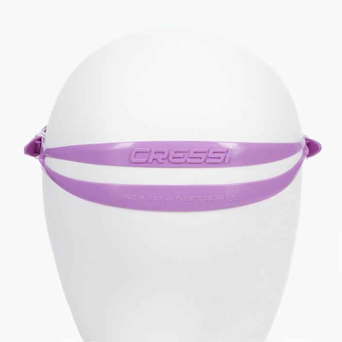 Maska do nurkowania dziecięca Cressi Moon pink/lilac 4