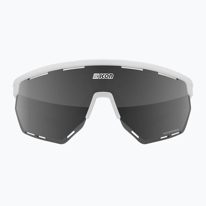 Okulary przeciwsłoneczne SCICON Aerowing white gloss/scnpp multimirror silver 3