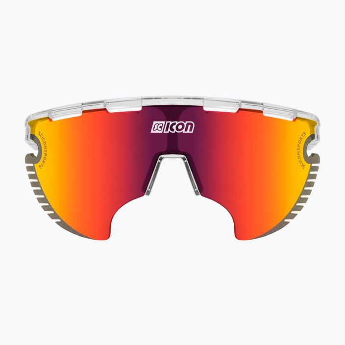 Okulary przeciwsłoneczne SCICON Aerowing Lamon crystal gloss/scnpp multimirror red 3