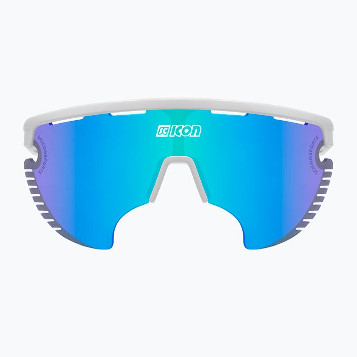 Okulary przeciwsłoneczne SCICON Aerowing Lamon white gloss/scnpp multimirror blue 3