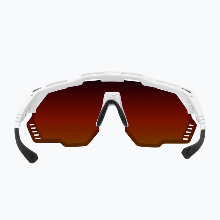 Okulary przeciwsłoneczne SCICON Aeroshade Kunken white gloss/scnpp multimirror red 5