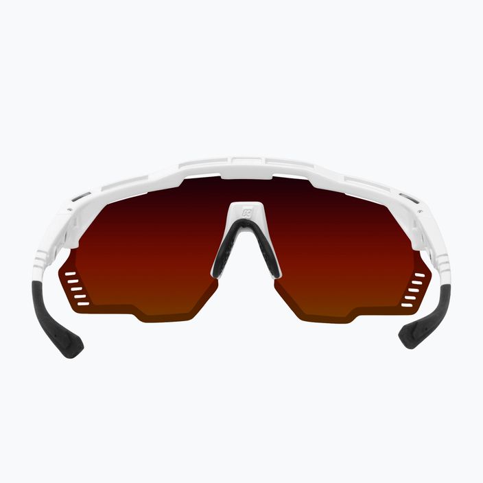 Okulary rowerowe SCICON Aeroshade Kunken white gloss/scnpp multimirror red EY31060800 5