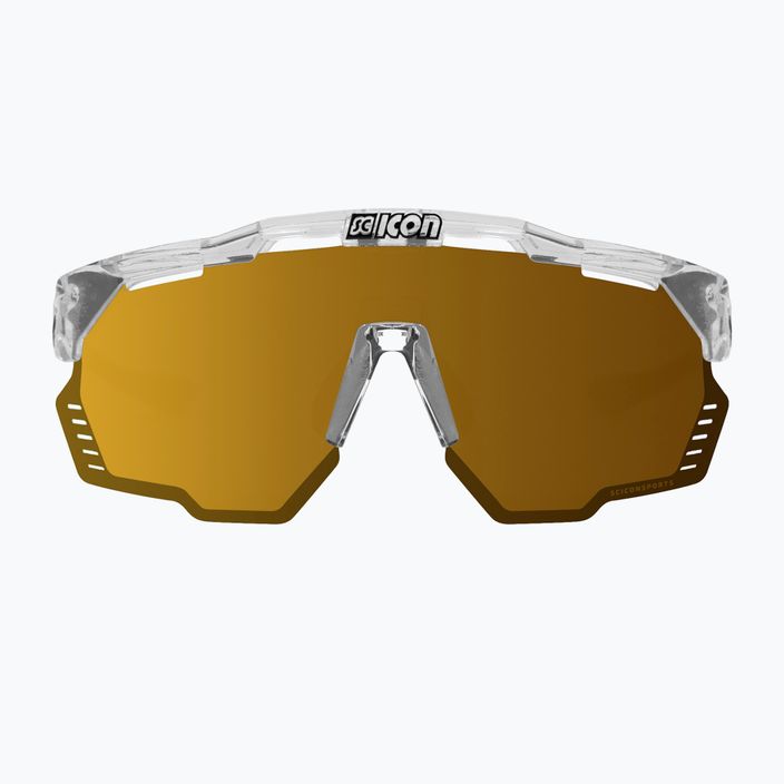 Okulary przeciwsłoneczne SCICON Aeroshade Kunken crystal gloss/scnpp multimirror bronze 3