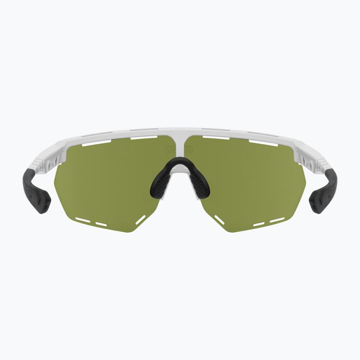 Okulary przeciwsłoneczne SCICON Aerowing white gloss/scnpp green trail 9