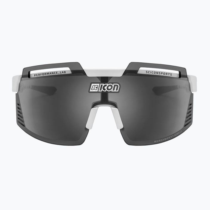 Okulary przeciwsłoneczne SCICON Aerowatt Foza white gloss/scnpp multimirror silver 3