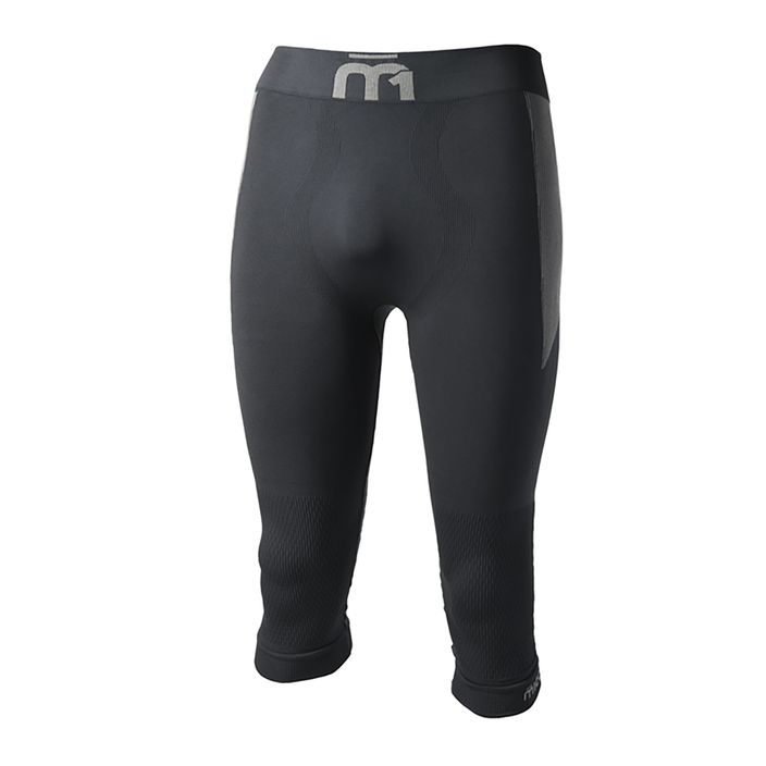 Spodnie termoaktywne męskie Mico M1 Skintech 3/4 nero 2