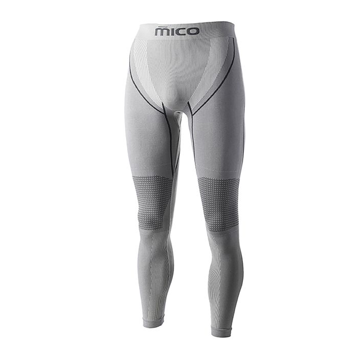 Spodnie termoaktywne męskie Mico Odor Zero Ionic+ grigio 2