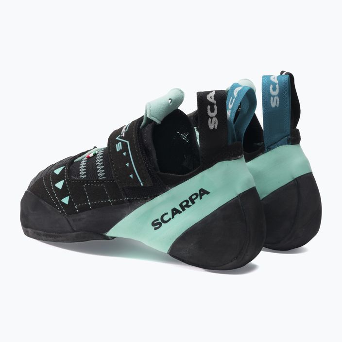 Buty wspinaczkowe damskie SCARPA Instinct VS black/aqua 3