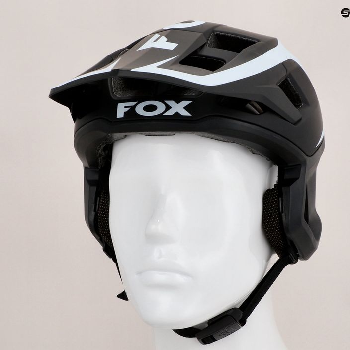 Kask rowerowy Fox Racing Dropframe Pro Dvide black 10