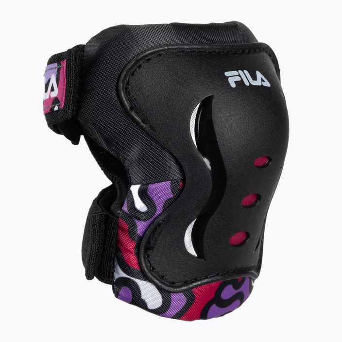 Zestaw ochraniaczy dziecięcych FILA FP Gears black/pink 3