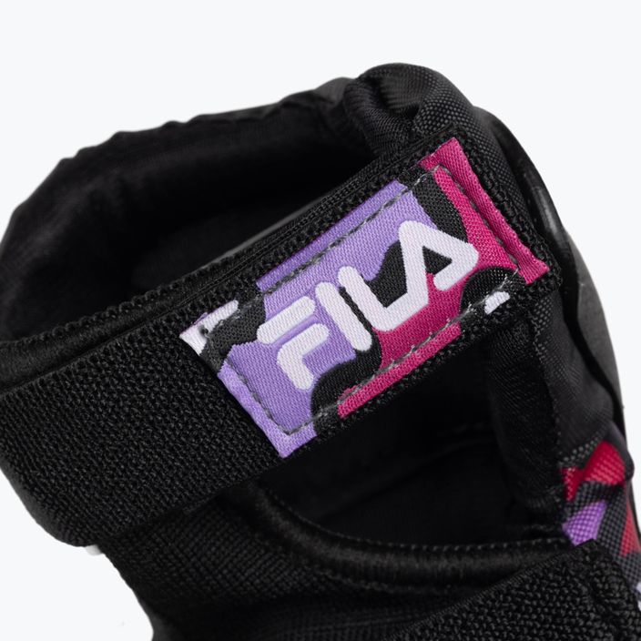 Zestaw ochraniaczy dziecięcych FILA FP Gears black/pink 6
