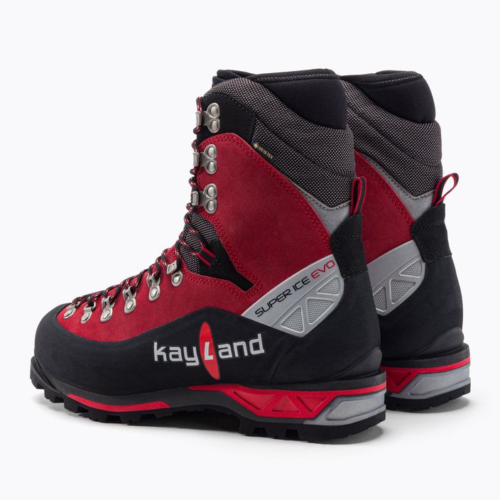 Buty wysokogórskie męskie Kayland Super Ice Evo GTX czerwone 18016001 3