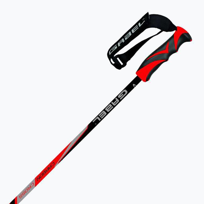 Kije narciarskie GABEL Carbon Cross czerwone 7008190181150 7