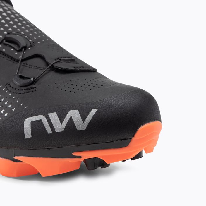 Buty rowerowe MTB Northwave Celsius XC GTX black/orange/reflective 7
