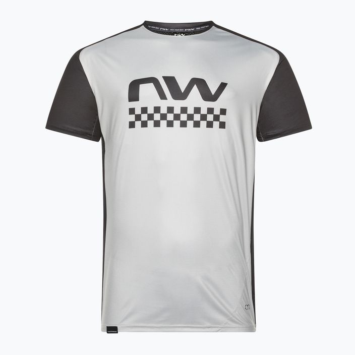 Koszulka rowerowa męska Northwave Edge grey/black