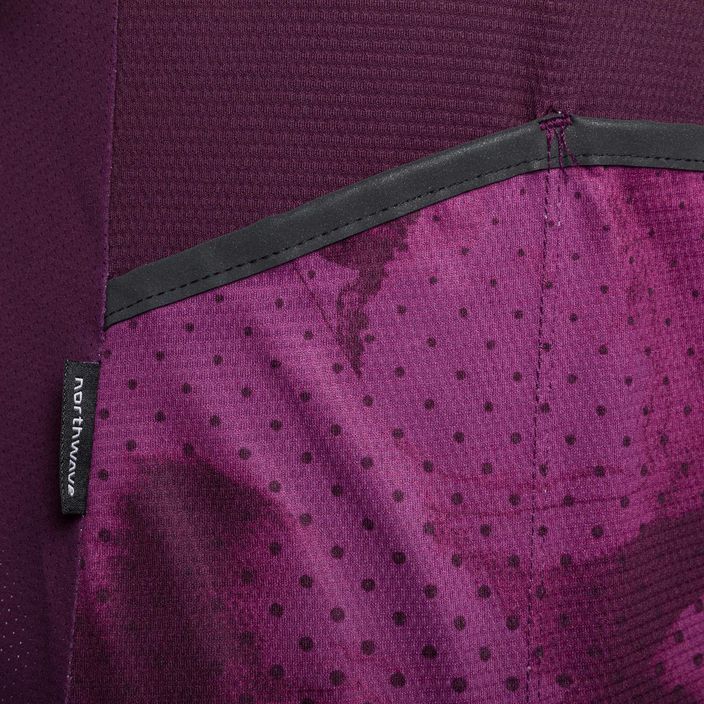 Koszulka rowerowa damska Northwave Origin purple 4