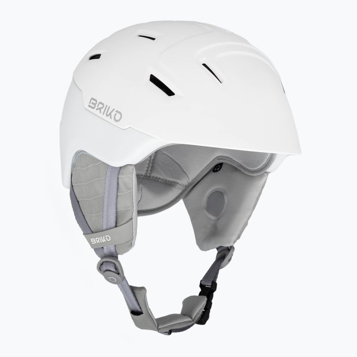 Kask narciarski Briko Crystal X matt pearl white