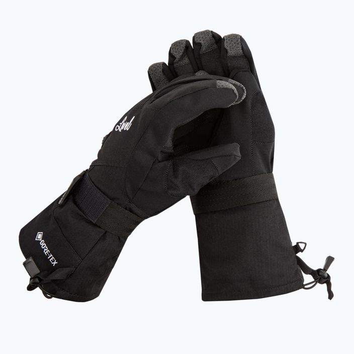 Rękawice snowboardowe damskie Level Half Pipe Gore-Tex black