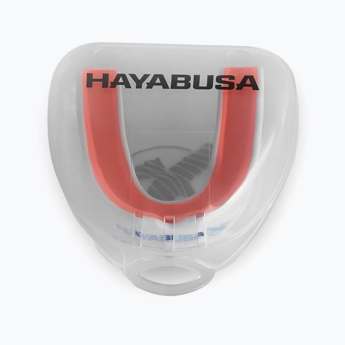 Ochraniacz szczęki Hayabusa Combat Mouthguard white/red 9