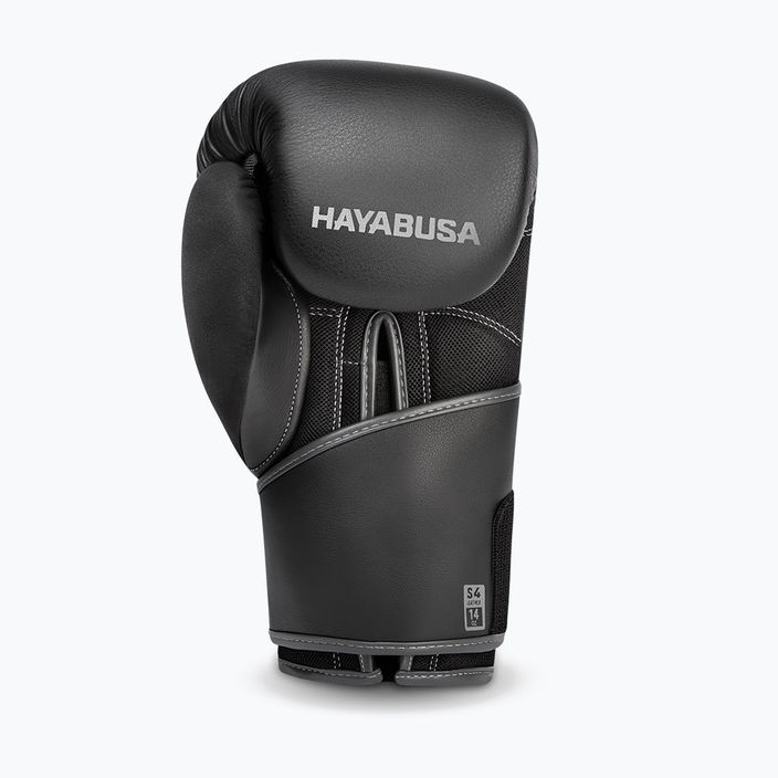 Rękawice bokserskie Hayabusa S4 Leather black 3