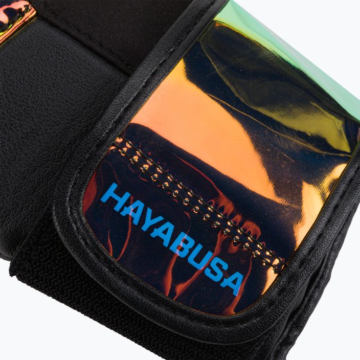 Rękawice bokserskie Hayabusa T3 black/iridescent 6