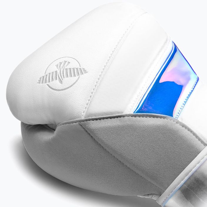 Rękawice bokserskie Hayabusa T3 white/iridescent 12