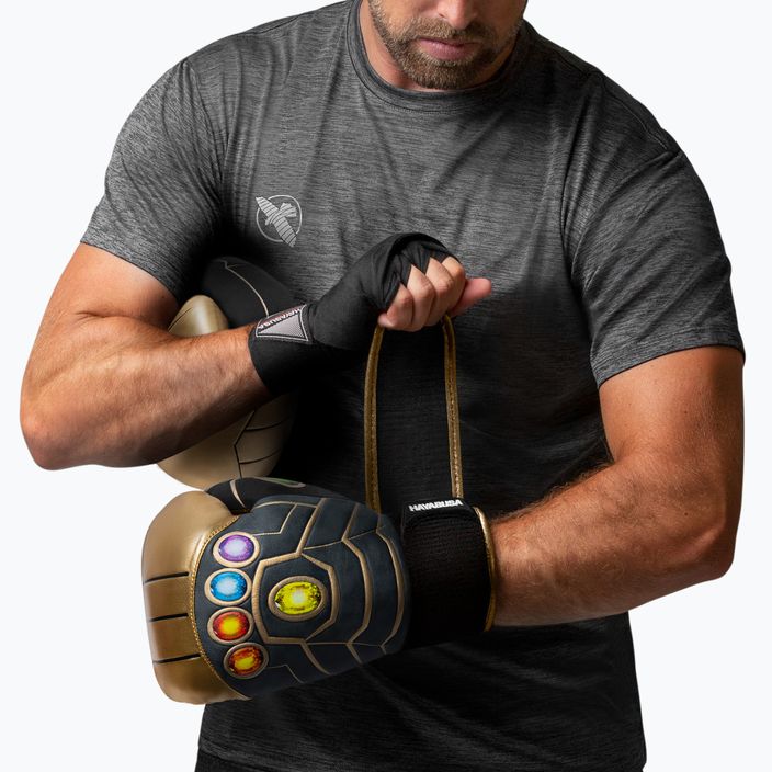 Rękawice bokserskie Hayabusa Marvel's Thanos gold/black 7