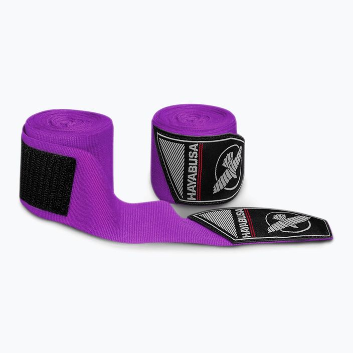 Bandaże bokserskie Hayabusa Perfect Stretch Handwraps 450 cm purple 2