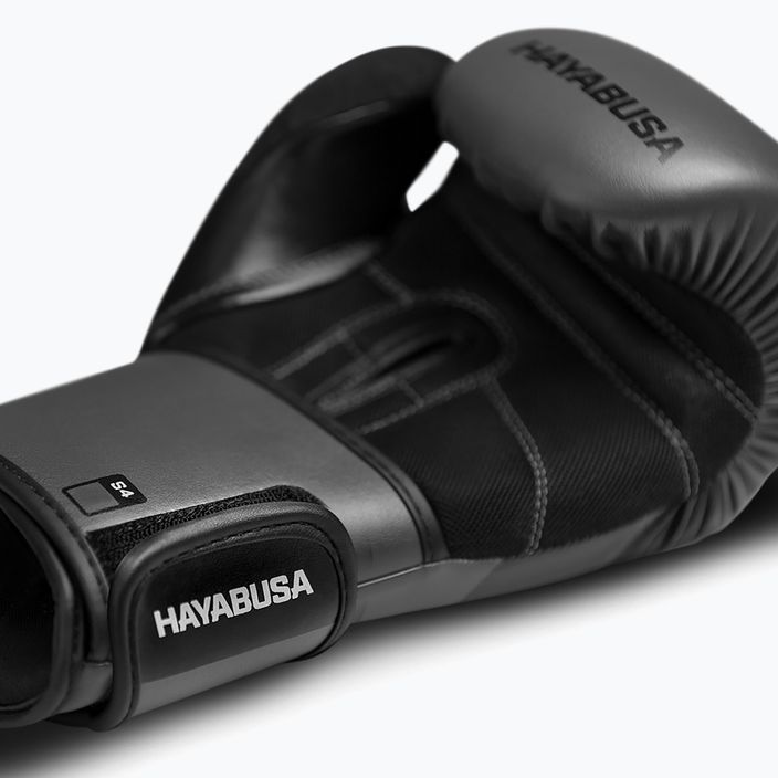 Rękawice bokserskie Hayabusa S4 charcoal 2