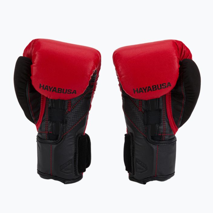 Rękawice bokserskie Hayabusa T3 red/black 2
