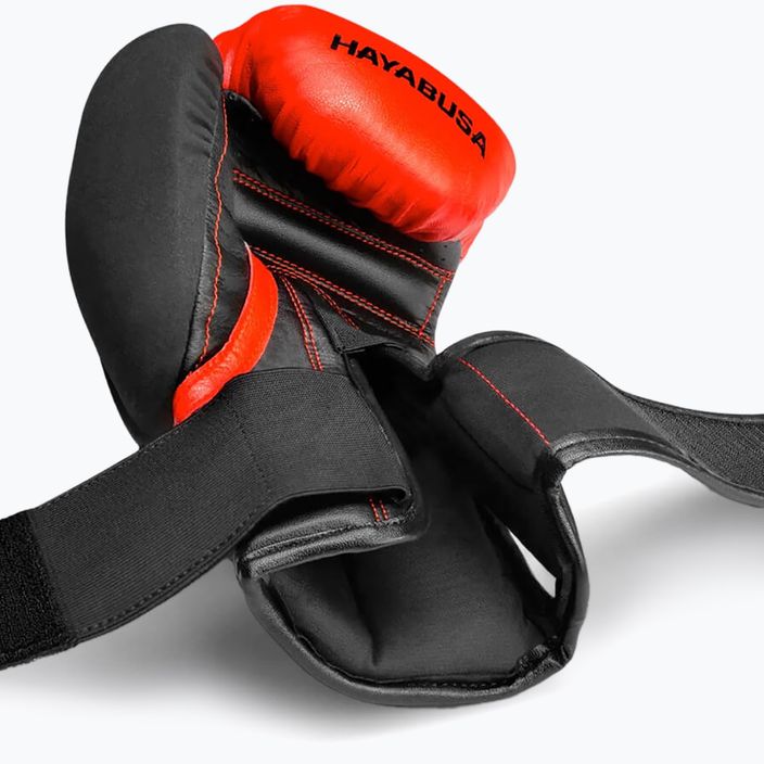 Rękawice bokserskie Hayabusa T3 red/black 8
