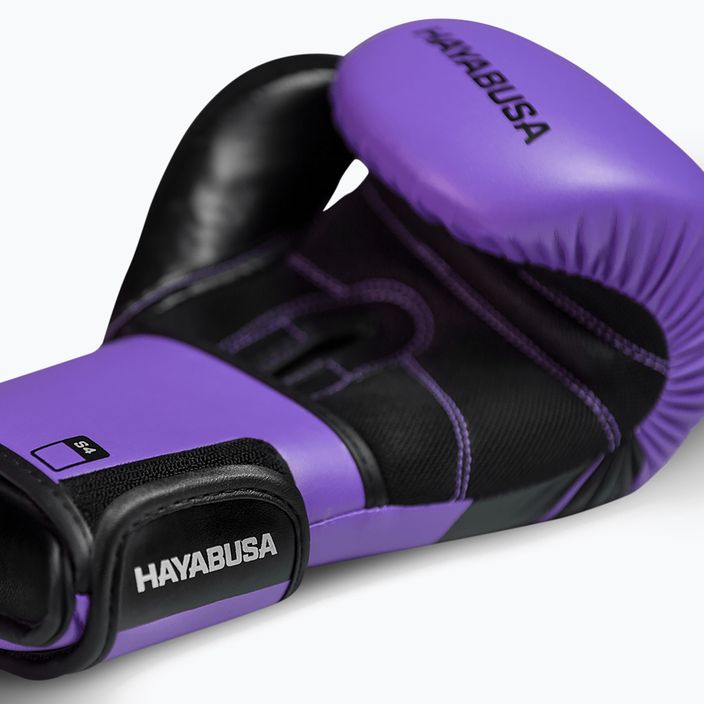 Rękawice bokserskie Hayabusa S4 purple/black 8