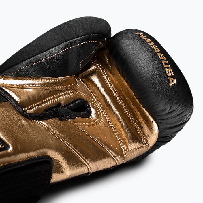 Rękawice bokserskie Hayabusa T3 black/gold 7