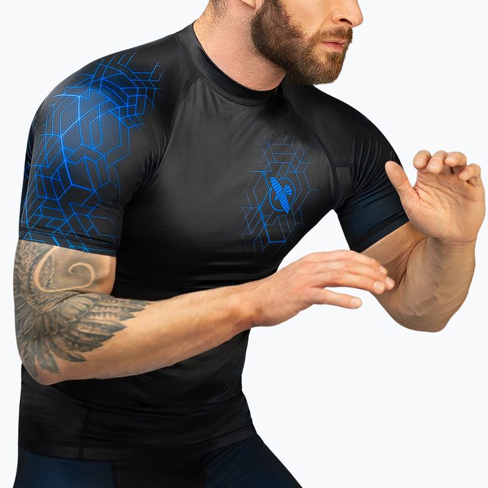 Rashguard męski Hayabusa Geo Rashguard Shortsleeve blue 4