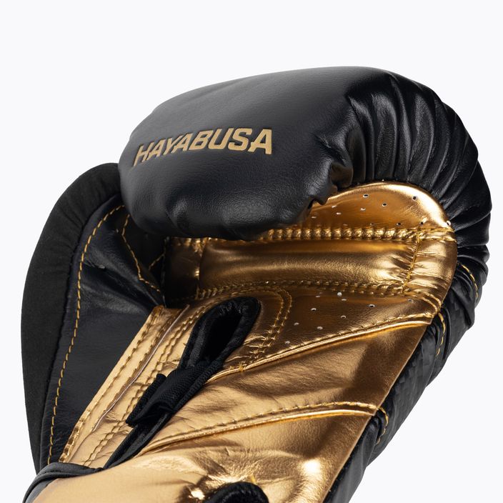 Rękawice bokserskie Hayabusa T3 black/gold 4