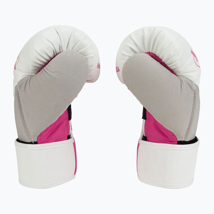 Rękawice bokserskie Hayabusa T3 white/pink 4