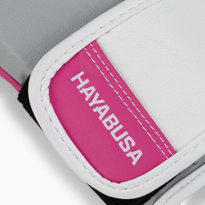 Rękawice bokserskie Hayabusa T3 white/pink 6