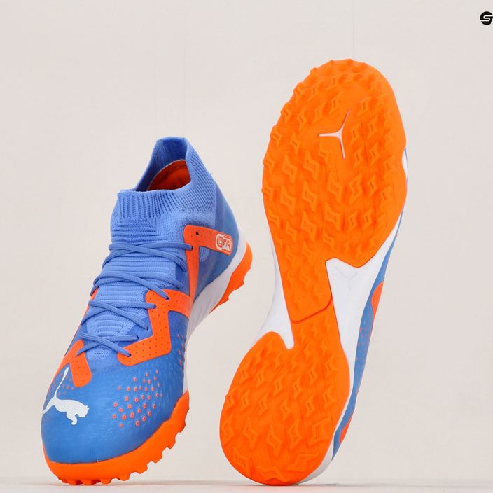 Buty piłkarskie męskie PUMA Future Match TT blue glimmer/puma white/ultra orange 12