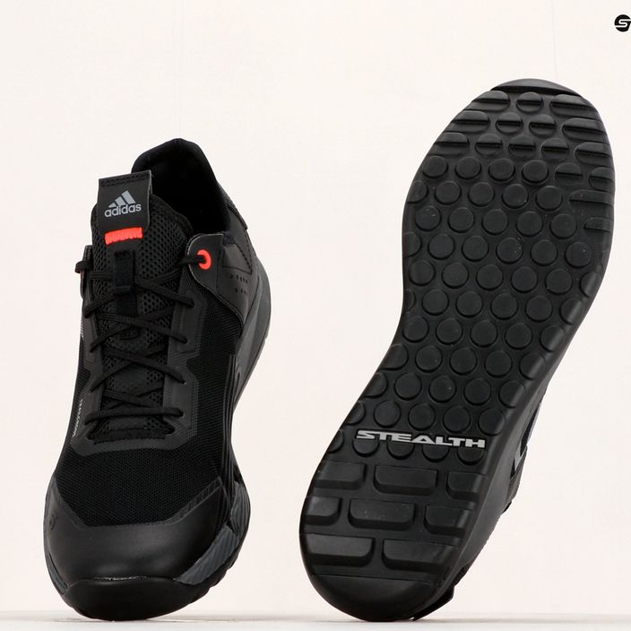 Buty rowerowe platformy męskie adidas FIVE TEN Trailcross LT core black/grey two/solar red 14