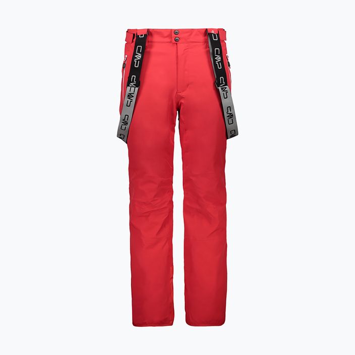 Spodnie narciarskie męskie CMP czerwone 3W04467/C580 7